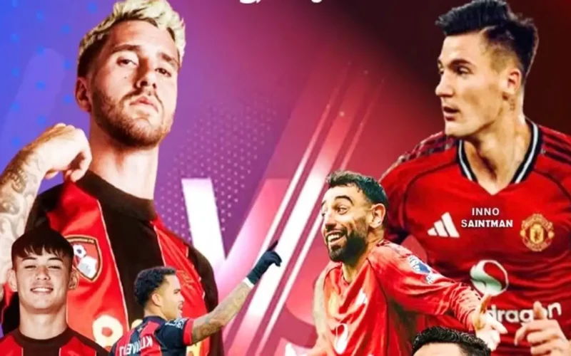 توقعات مواجهة بورنموث ومانشستر يونايتد في ظل تألق الشياطين الحمر المنتظر